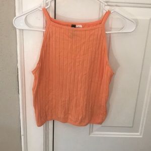 Orange H&M shirt